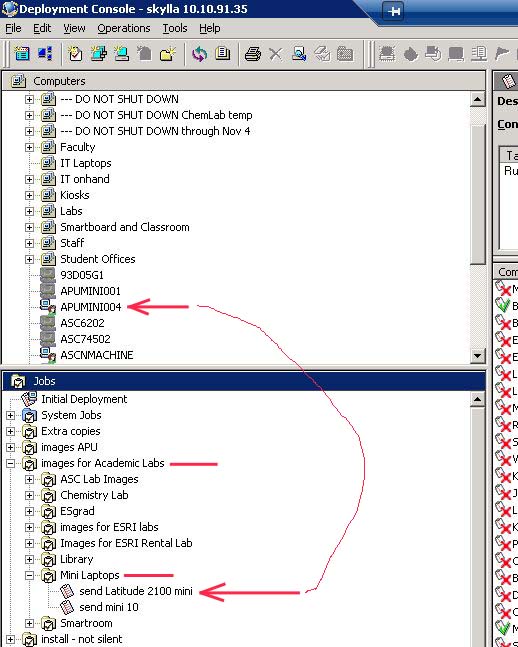 Deployment Console